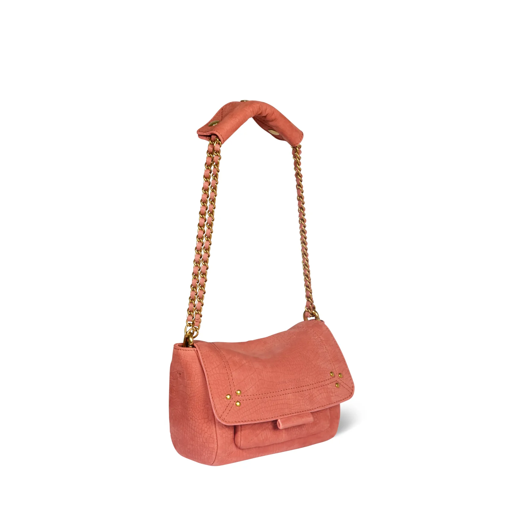 Jérôme Dreyfuss Mini-sacs Et Sacs Ceinture | Sacs Porté Épaule | Lulu S TaurillonImpriméCrocoTerracotta